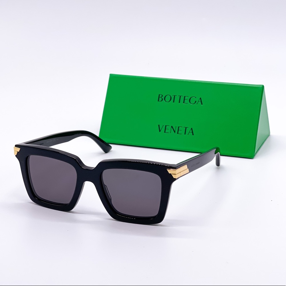 NEW BOTTEGA VENETA BV1005S 001 WOMEN’S SUNGLASSES BOTTEGA VENETA - Picture 1 of 13